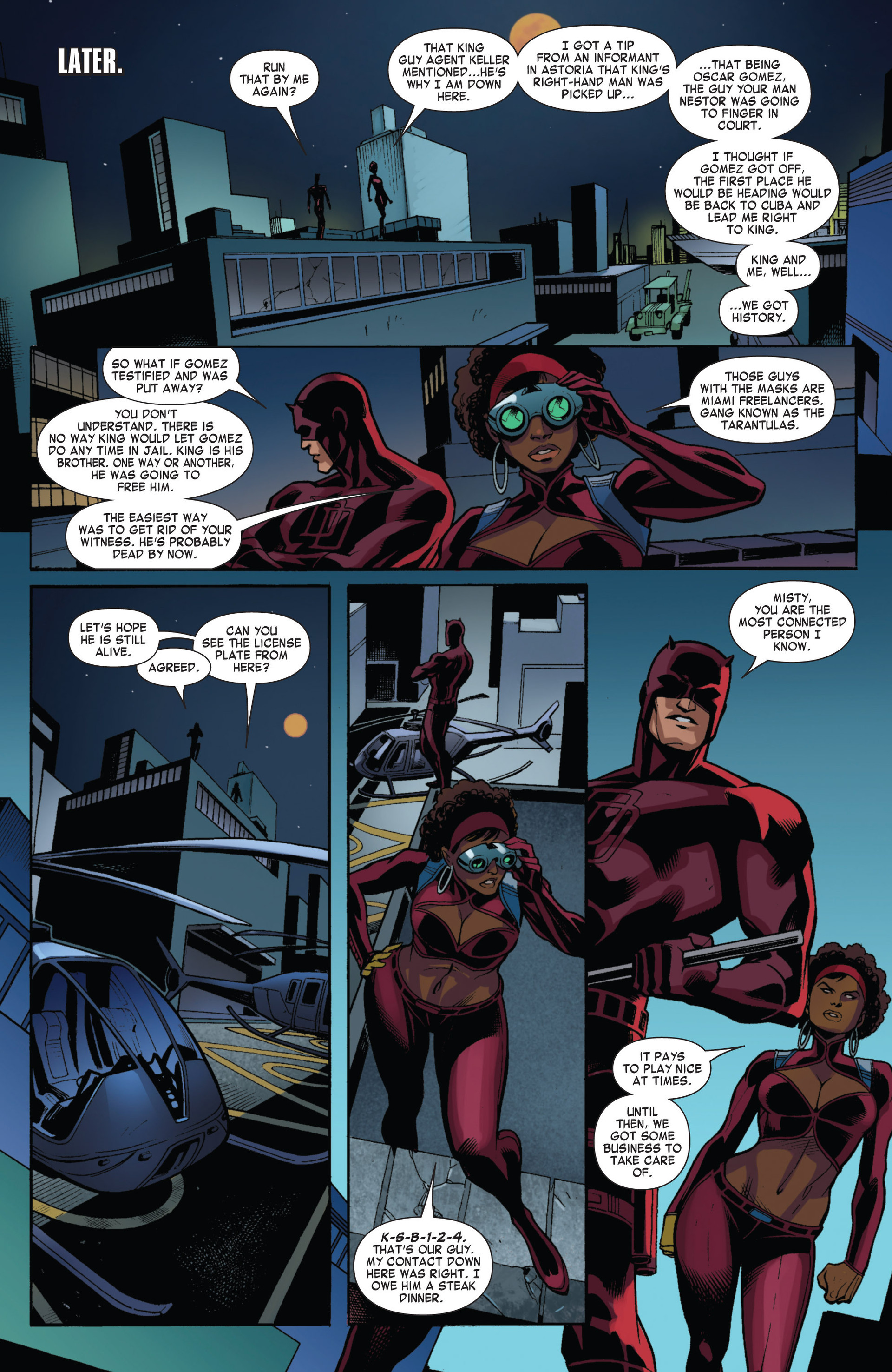 Read online Daredevil: Dark Nights comic -  Issue #6 - 21