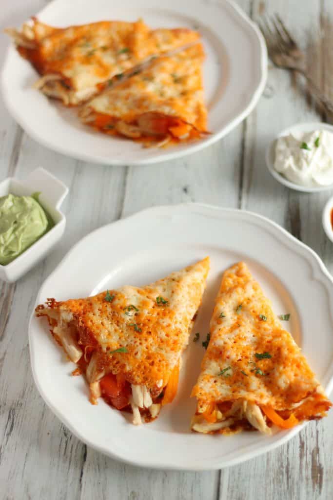 Keto Chicken Quesadilla Keto Chicken Quesadilla