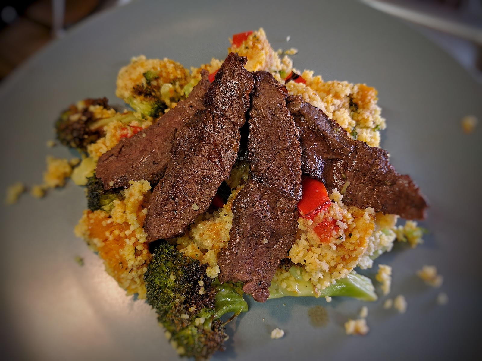 Moroccan Spiced Beef with 3Veg Couscous