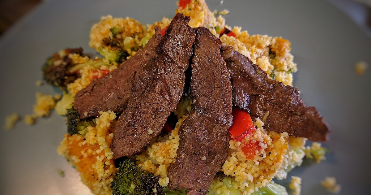 Moroccan Spiced Beef with 3Veg Couscous
