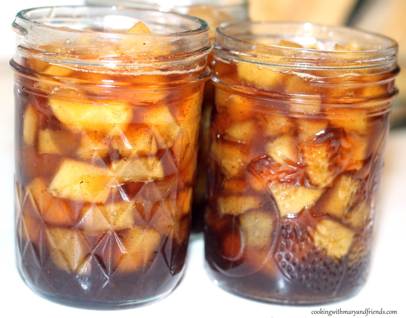 Cooking With Mary and Friends Apples 'n Spiced Rum Sauce