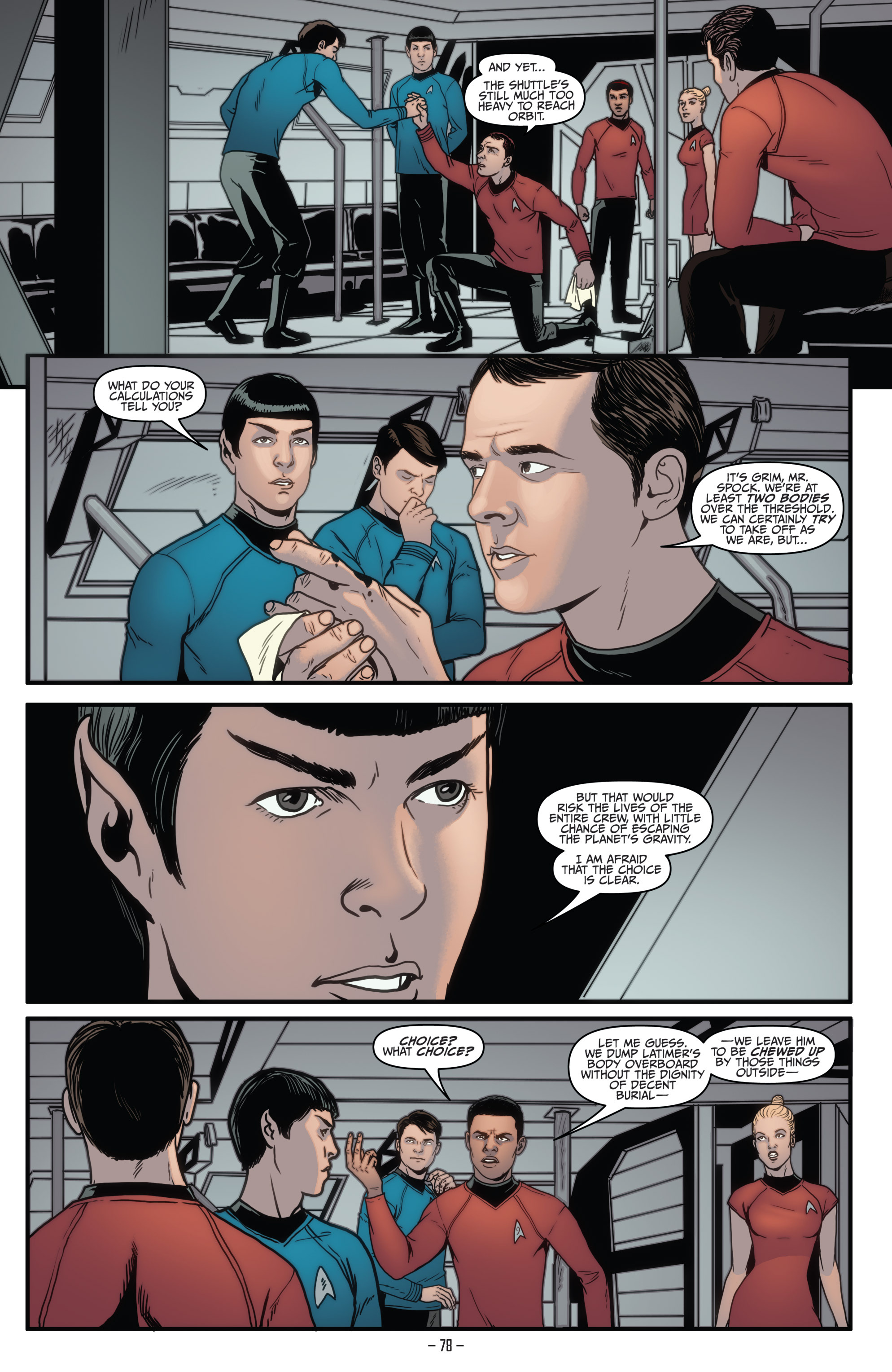 Read online Star Trek (2011) comic -  Issue # _TPB 1 - 78