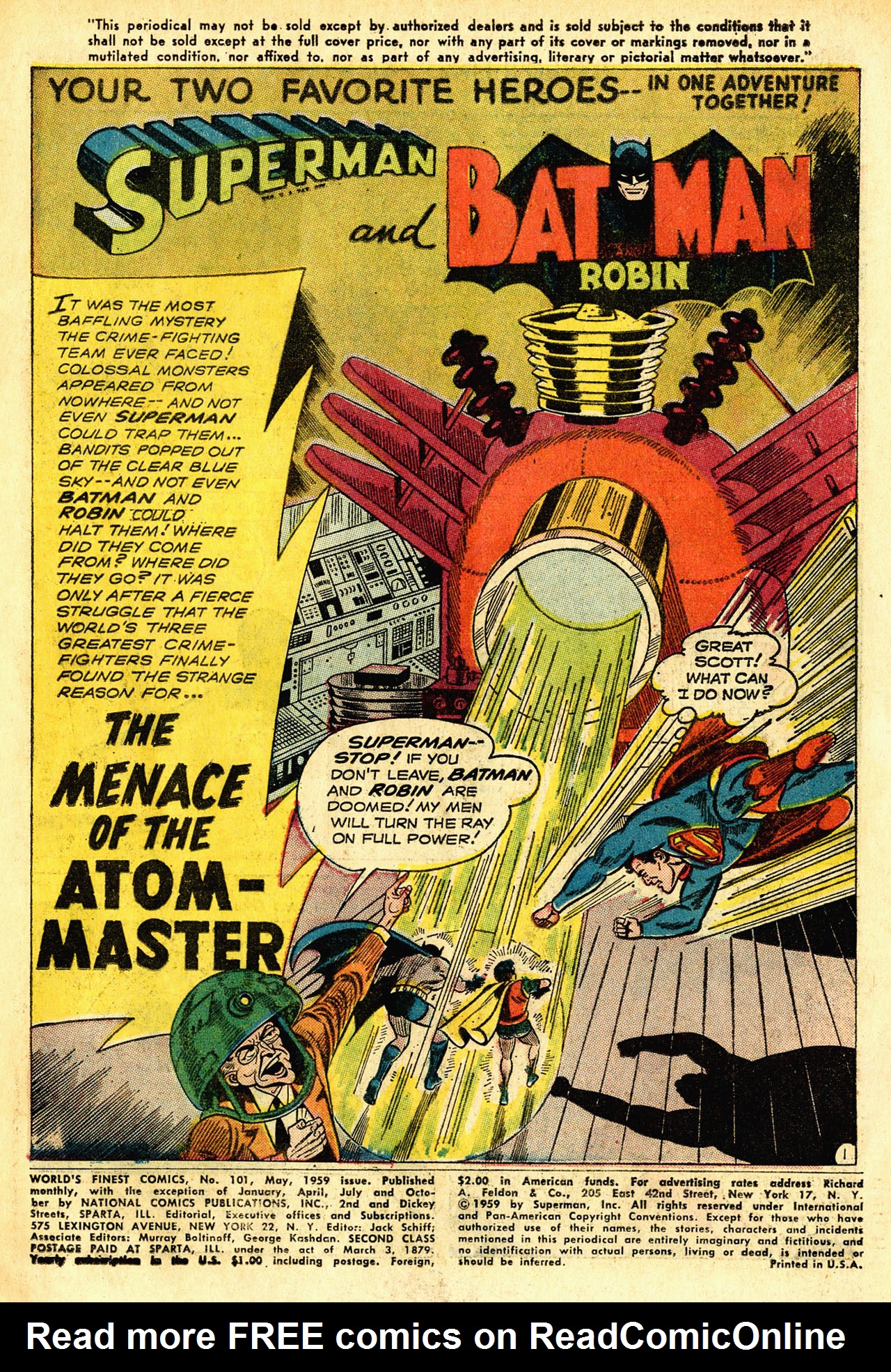 Worlds Finest Comics 101 Page 2