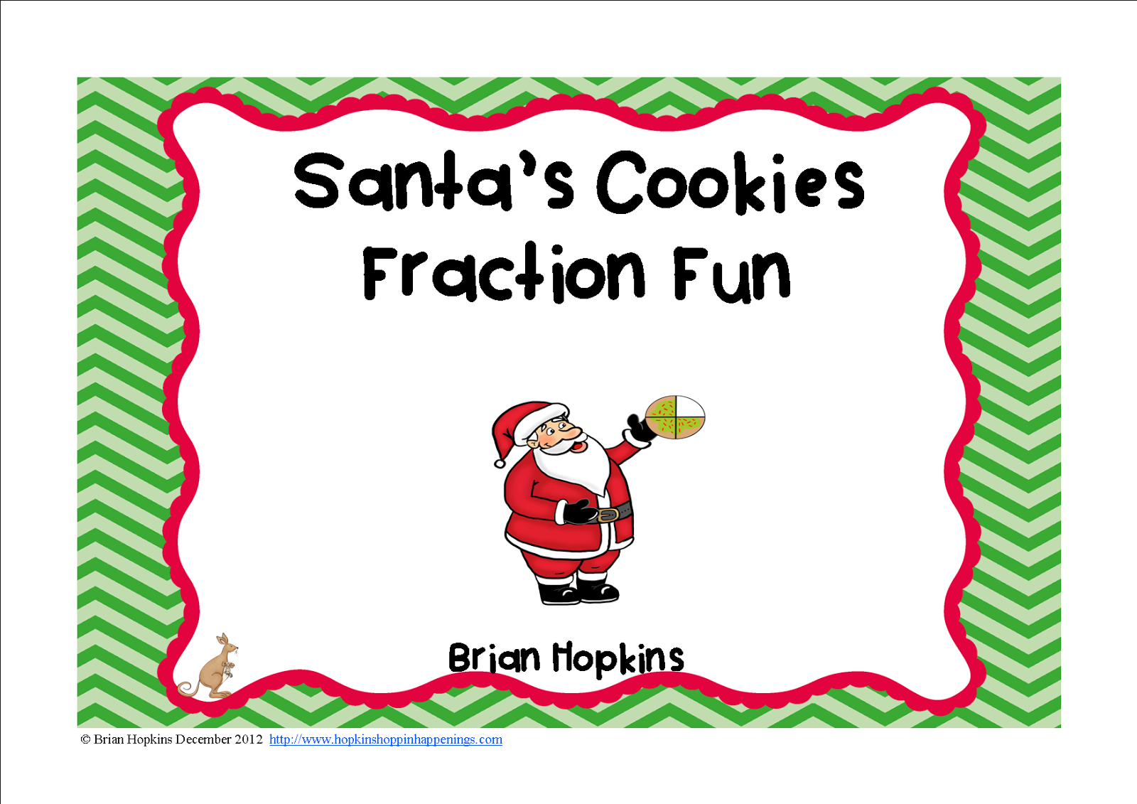  Santa's Cookies Fractions