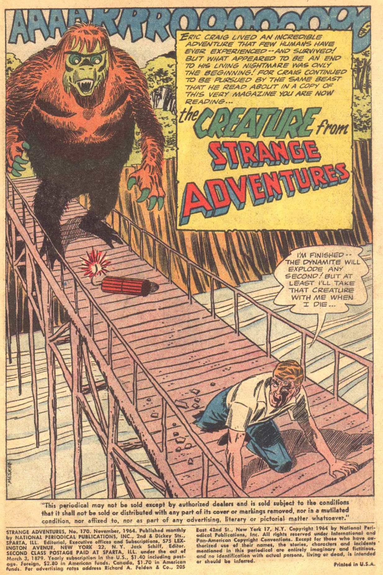 Read online Strange Adventures (1950) comic -  Issue #170 - 3