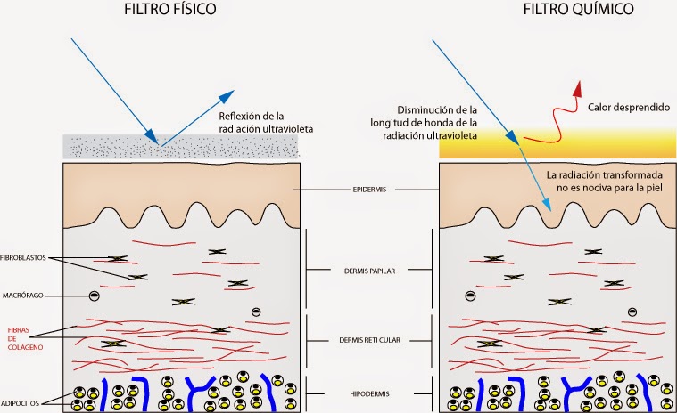 .: DIFERENCIAS ENTRE FILTROS QUIMICOS Y FISICOS