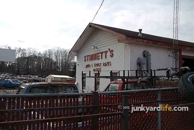 Stinnett's Auto Parts in Woodstock, Alabama has 600 foreign and domestic late model vehicles in their inventory along with an all-original 1973 Dodge Charger 440 in storage.