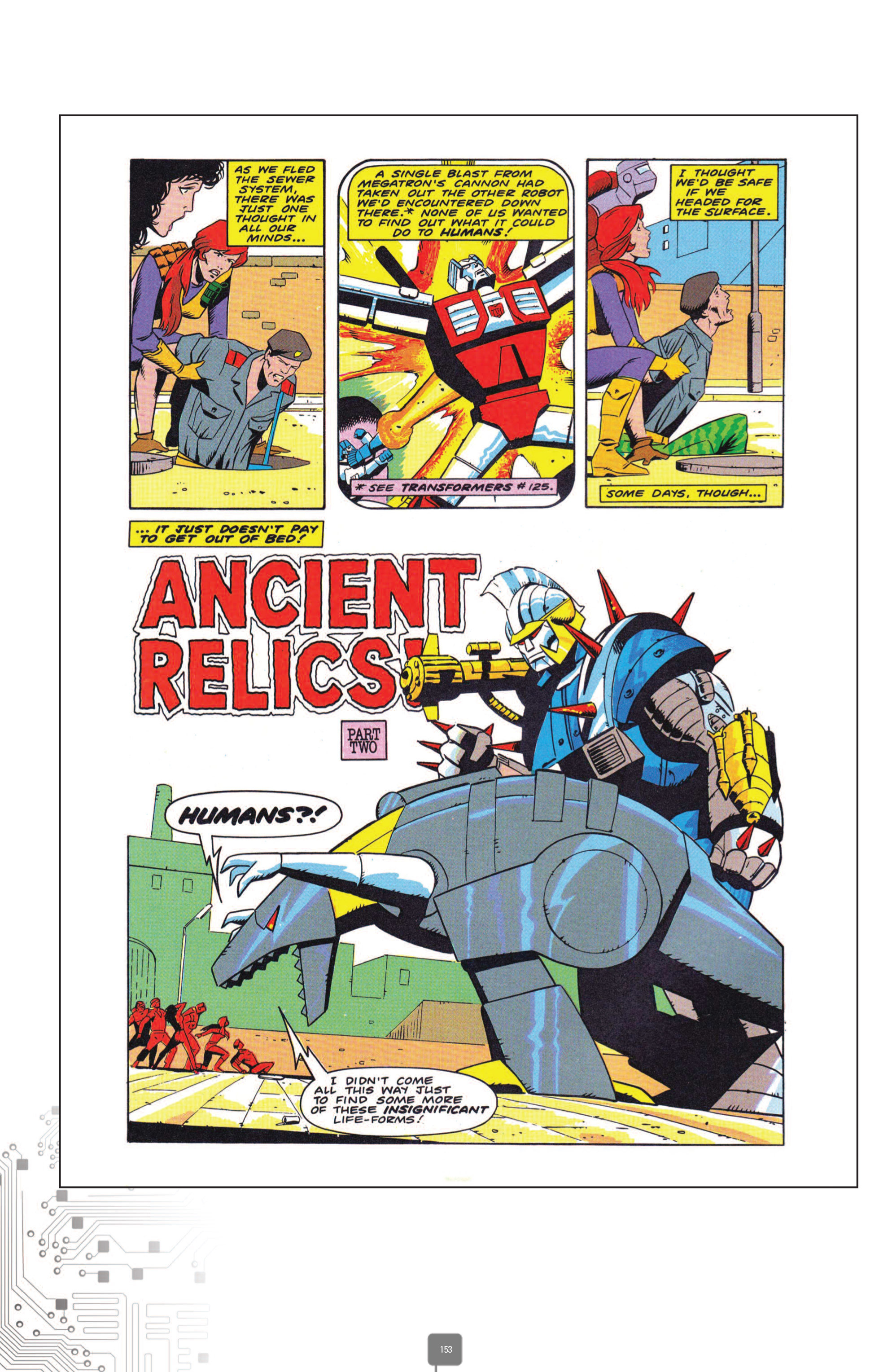 Read online The Transformers Classics UK comic -  Issue # TPB 4 - 153