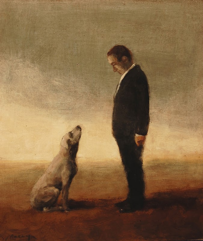Miguel Macaya's Painting 'Capricho Con Perro' - Notes from the Pack