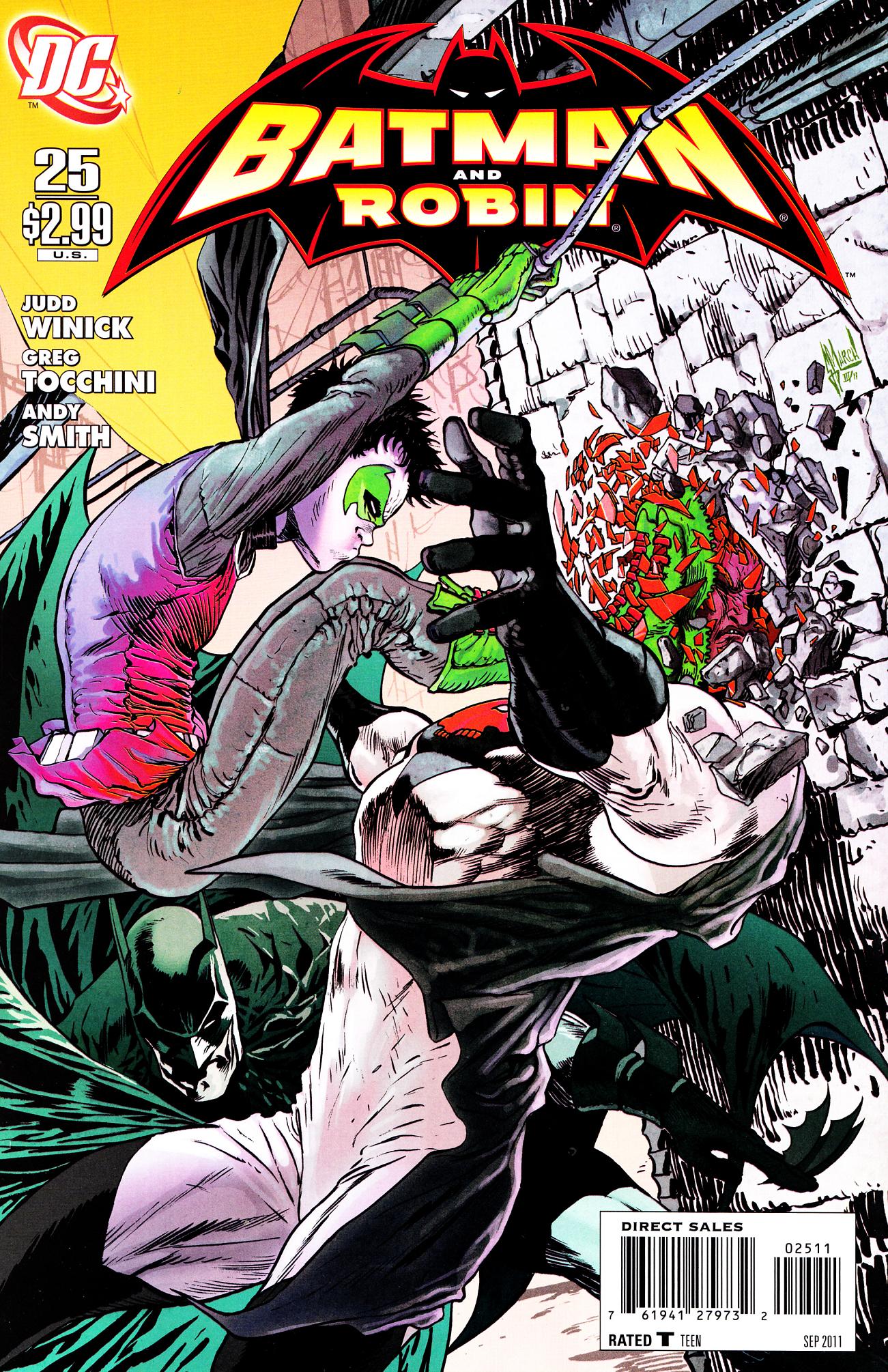 Read online Batman and Robin (2009) comic -  Issue #25 - 1