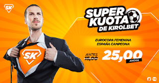 Superkuotas en Kirolbet España campeóna Eurocopa Femenina 2017 Superkuotas en Kirolbet España campeóna Eurocopa Femenina 2017