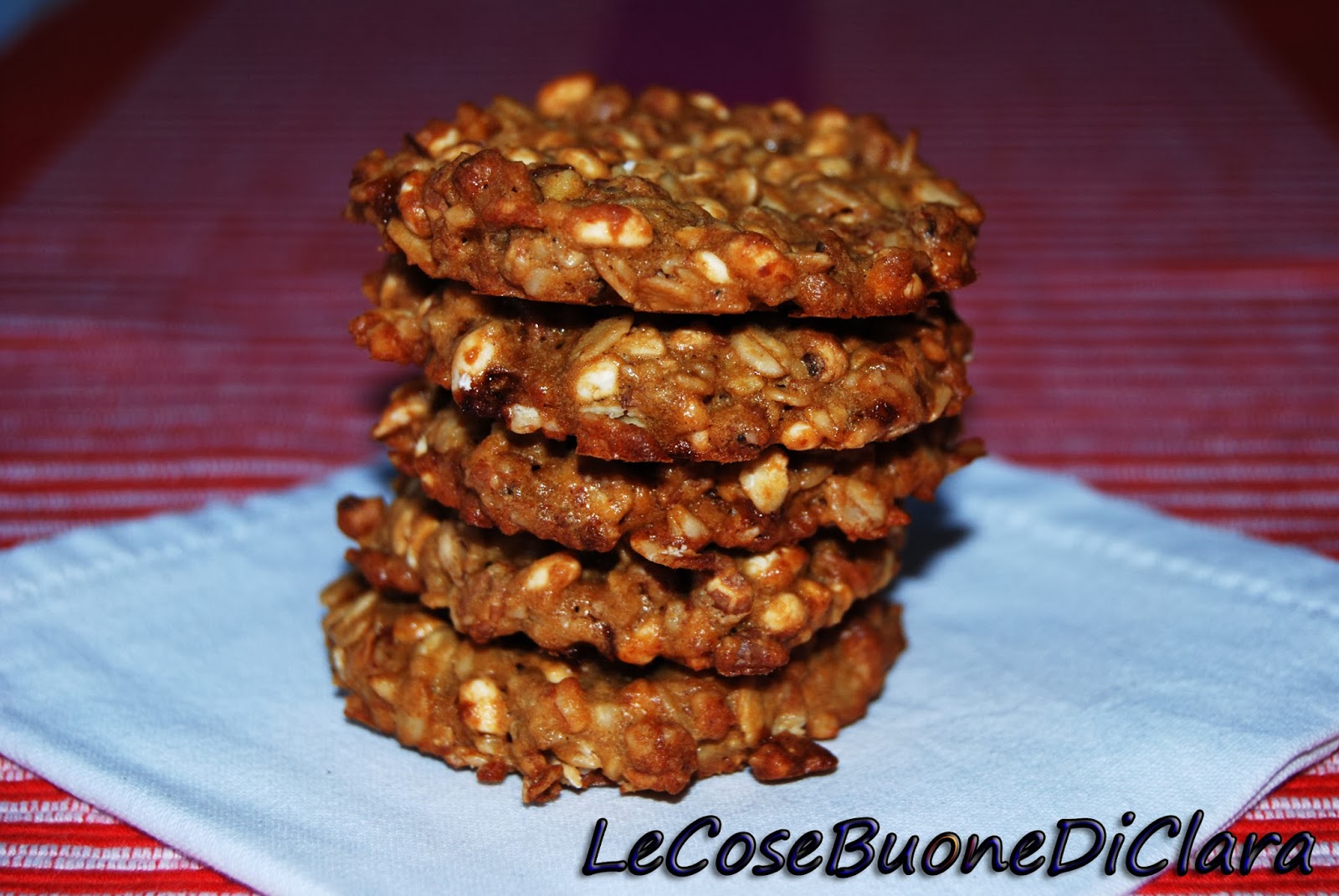 Le Cose Buone Di Clara: Biscotti ai cereali senza zucchero