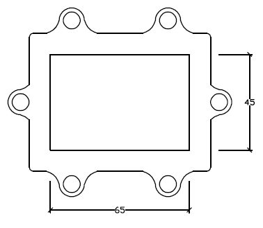 Dimensi rumah membran Ninja R teori modifikasi mesin: Dimensi rumah