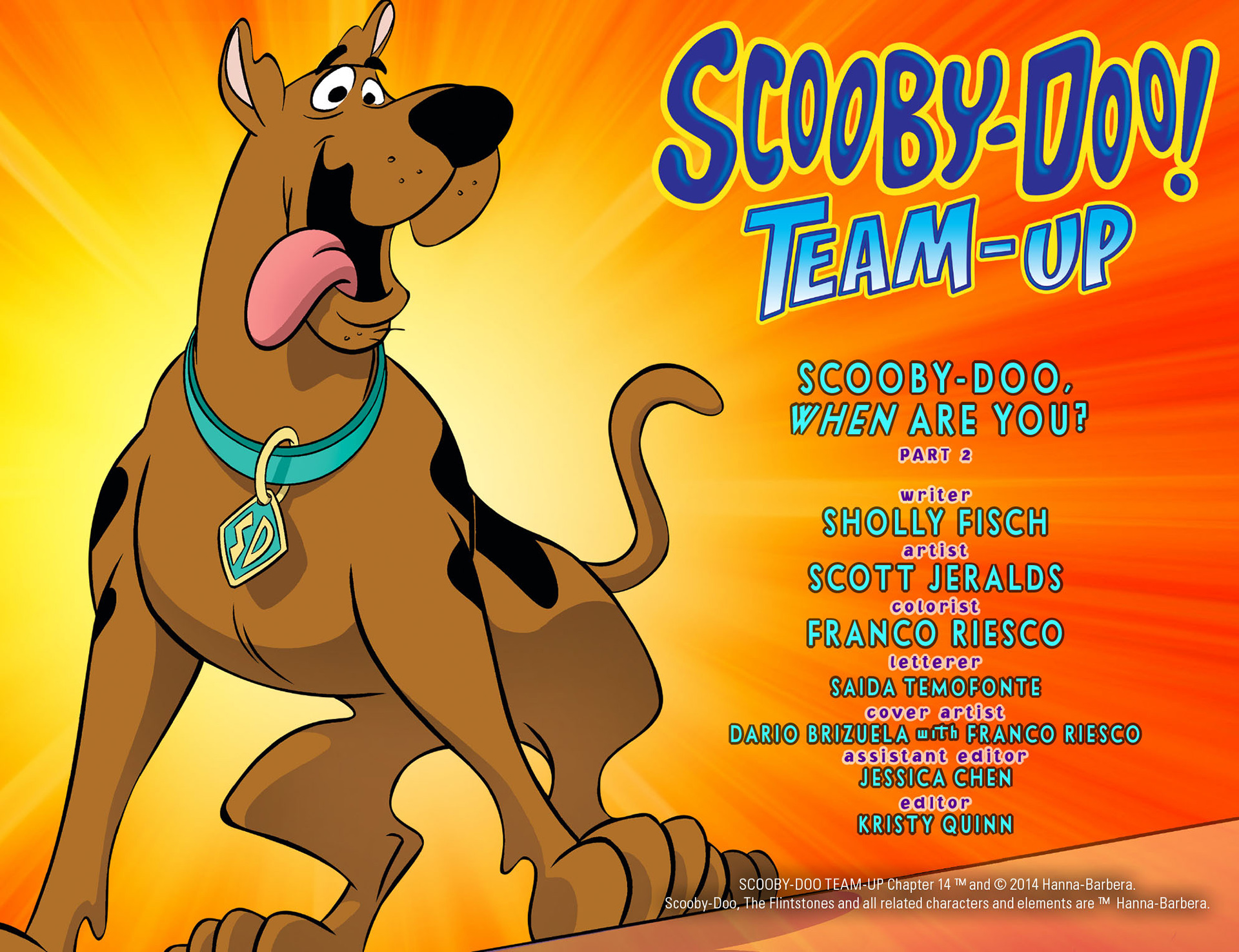 Read online Scooby-Doo! Team-Up comic -  Issue #14 - 2