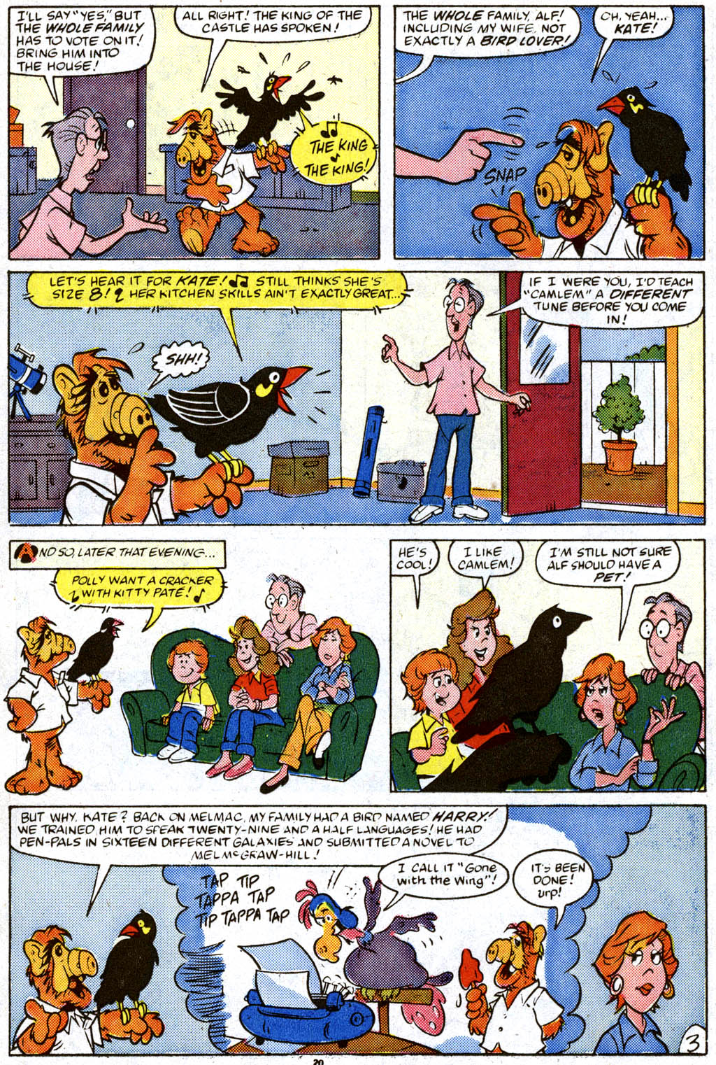 Read online ALF comic -  Issue #11 - 16