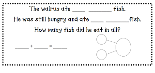 Jones' Jungle: Walrus Ten Frame Activity Sight Word Book