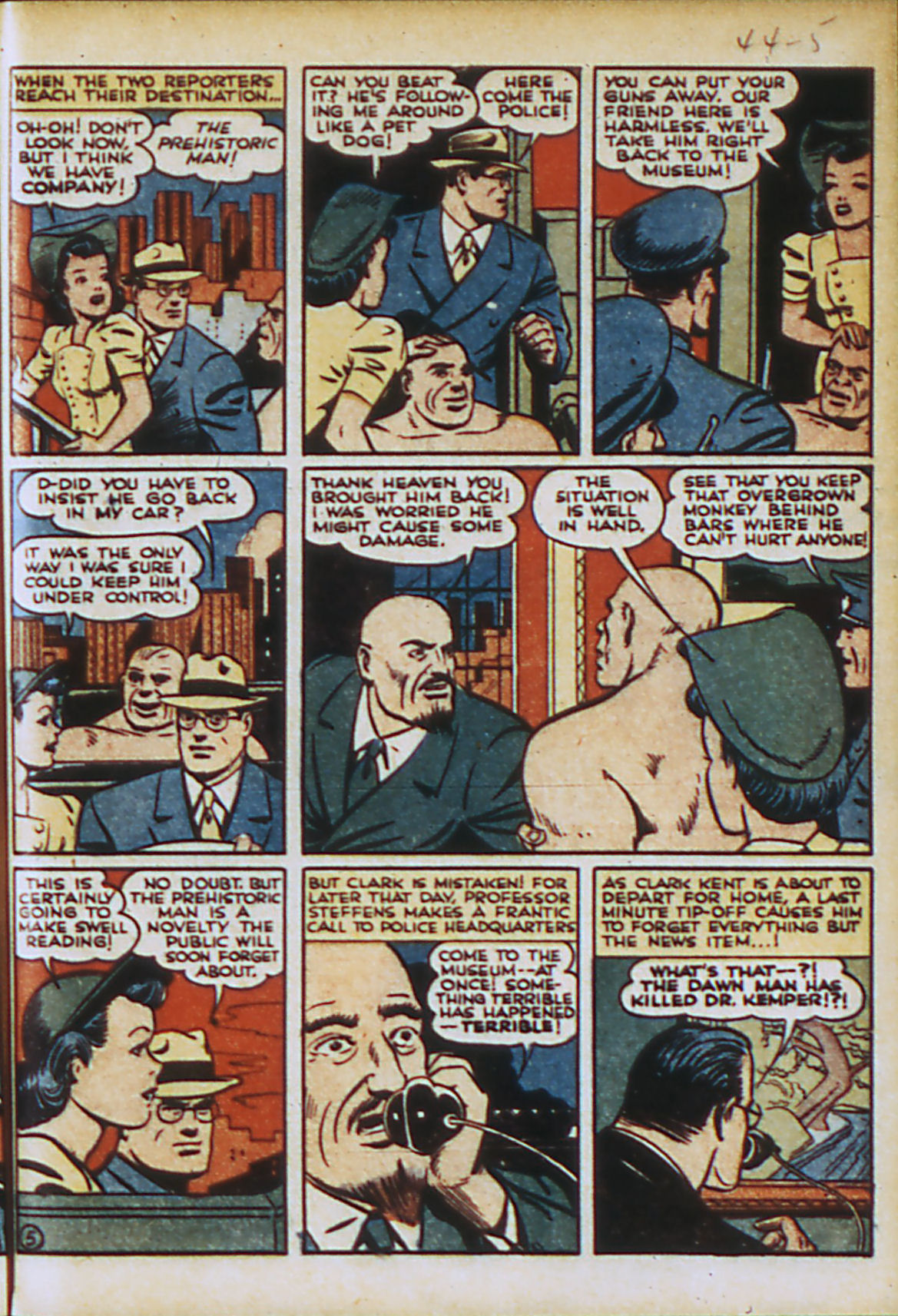 Read online Action Comics (1938) comic -  Issue #44 - 8