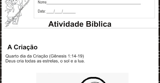 a criação 4º dia