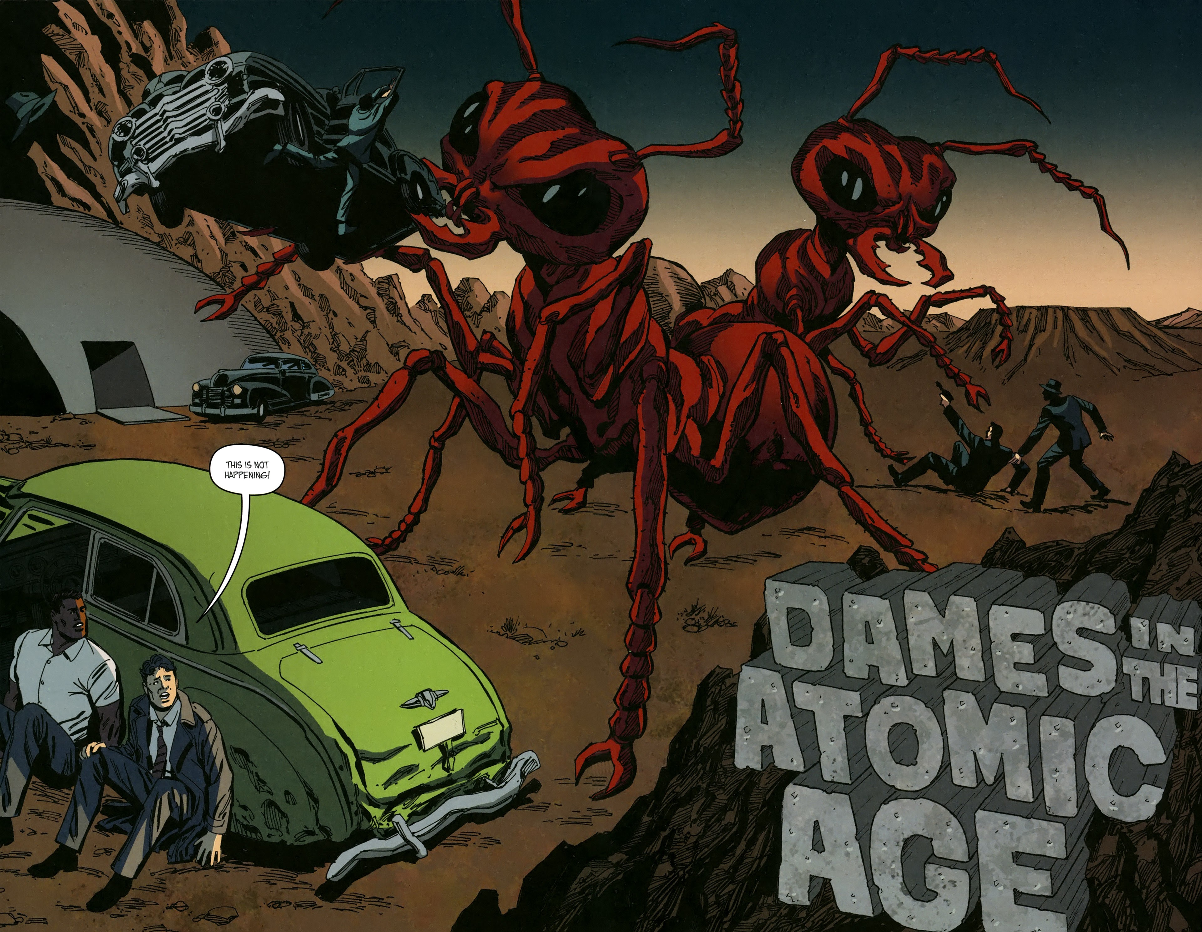 Read online Dames in the Atomic Age comic -  Issue # TPB - 43