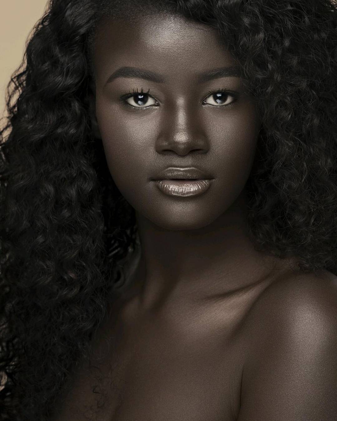 charcoal black model Khoudia Diop stuns in new photos