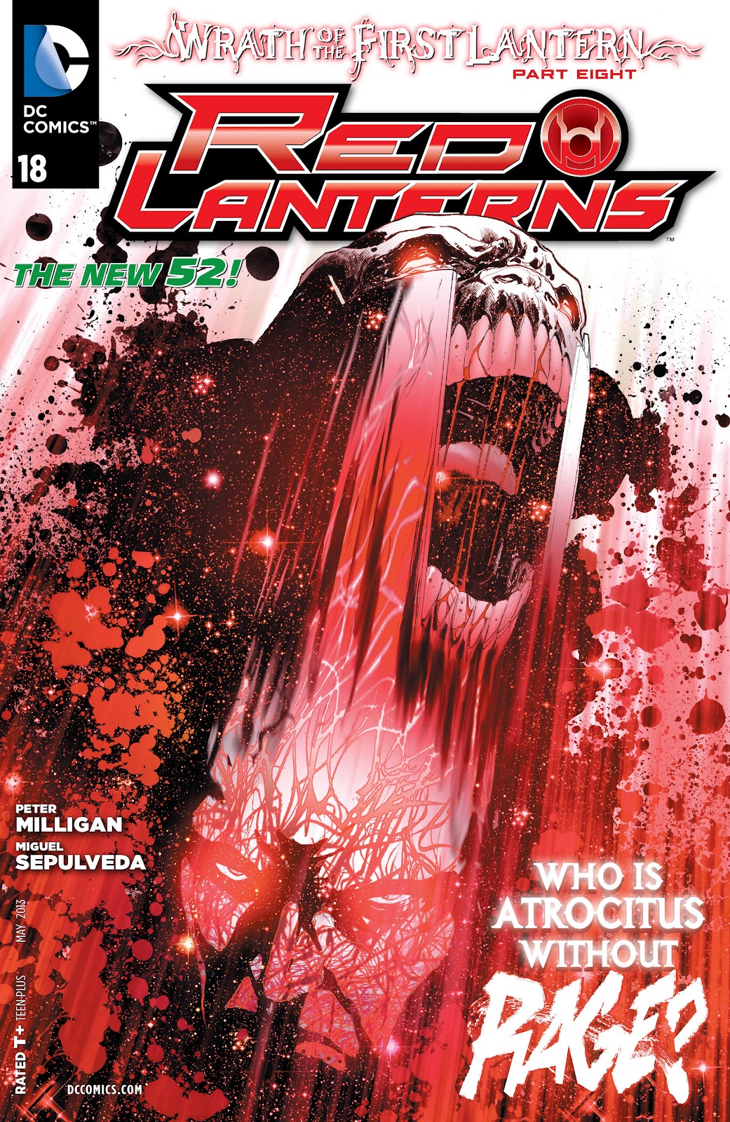 Red Lanterns issue 18 - Page 1