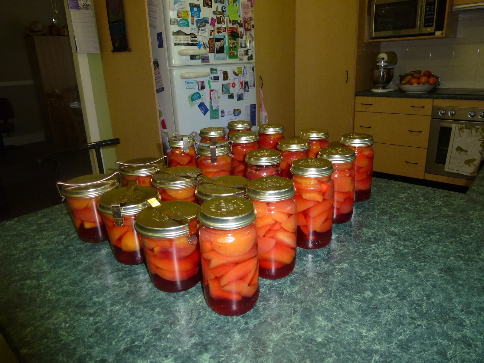 Our Aussie off grid heaven Preserving....Australian Fowlers Vacola method.