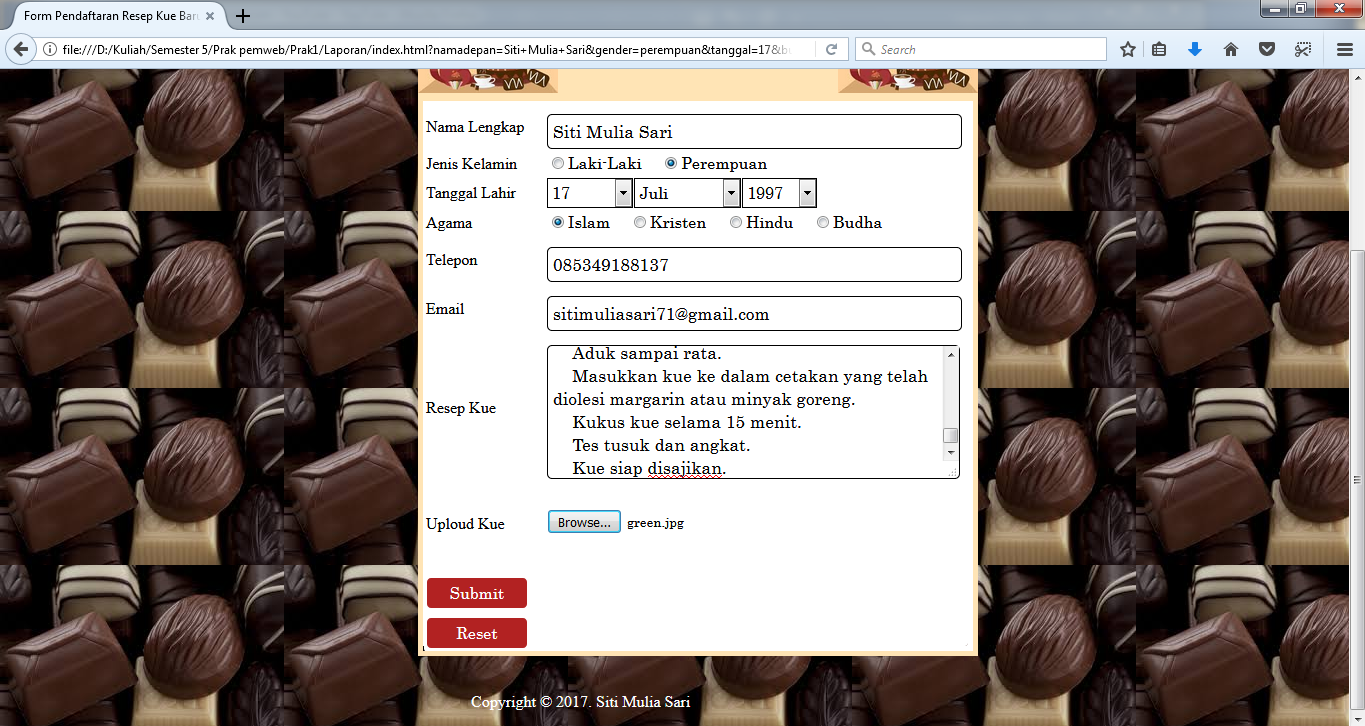 Cara Membuat Form Registrasi Pada HTML dan CSS ~ Compimania-id
