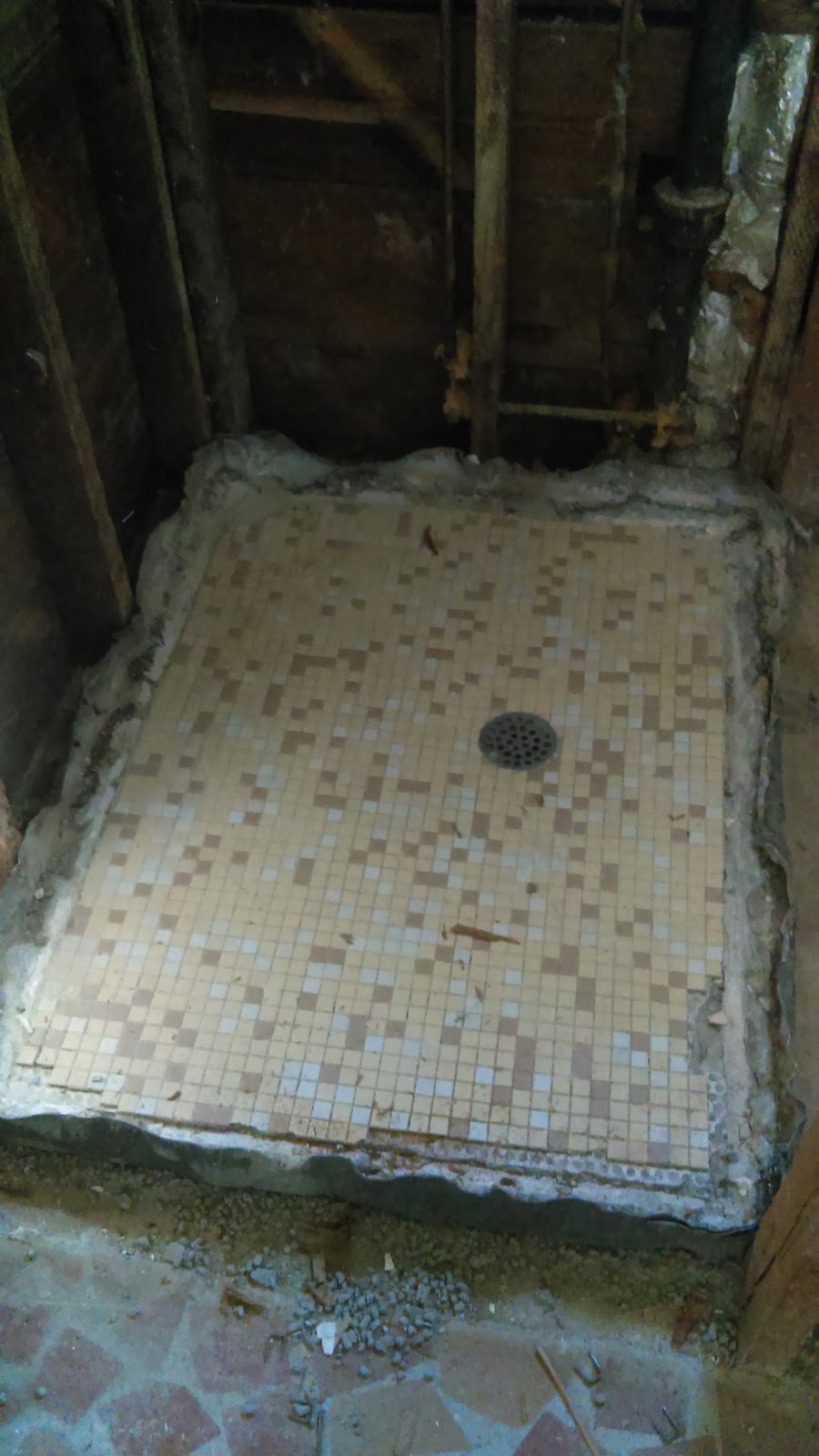 Just like the bathroom from the movie SAW