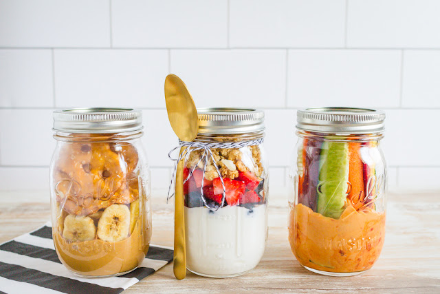 3 Healthy On The Go Snacks that take minutes to put together! | mynameissnickerdoodle.com 3 Healthy On The Go Snacks that take minutes to put together! | mynameissnickerdoodle.com