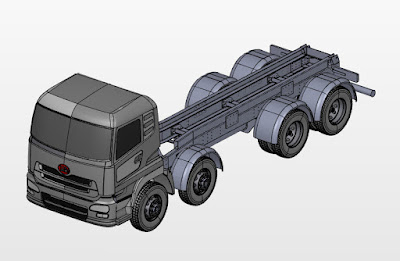 3D Model | TATA Truck | Cad File 3D for downloads - Engineering 3DCad