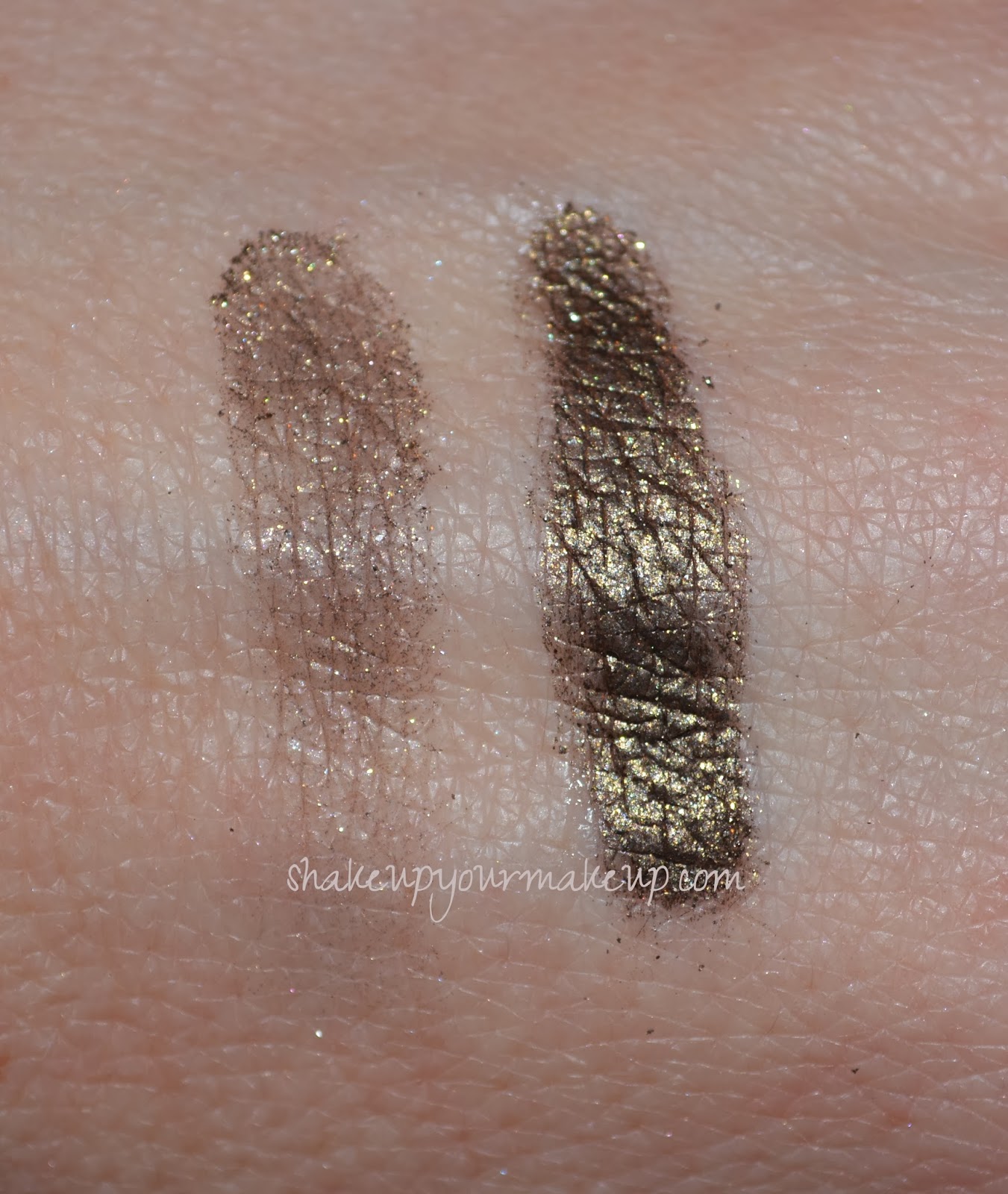 Swatches Laura Mercier Baked Eye Colour "Black Karat" Shakeup Your