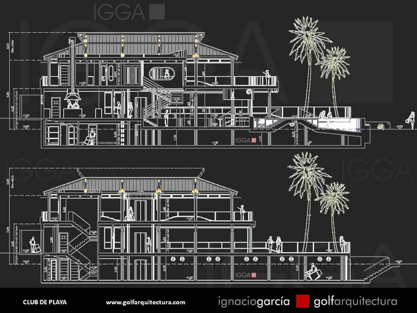 Ignacio García Golf Arquitectura: Ignacio García diseña un club de mar