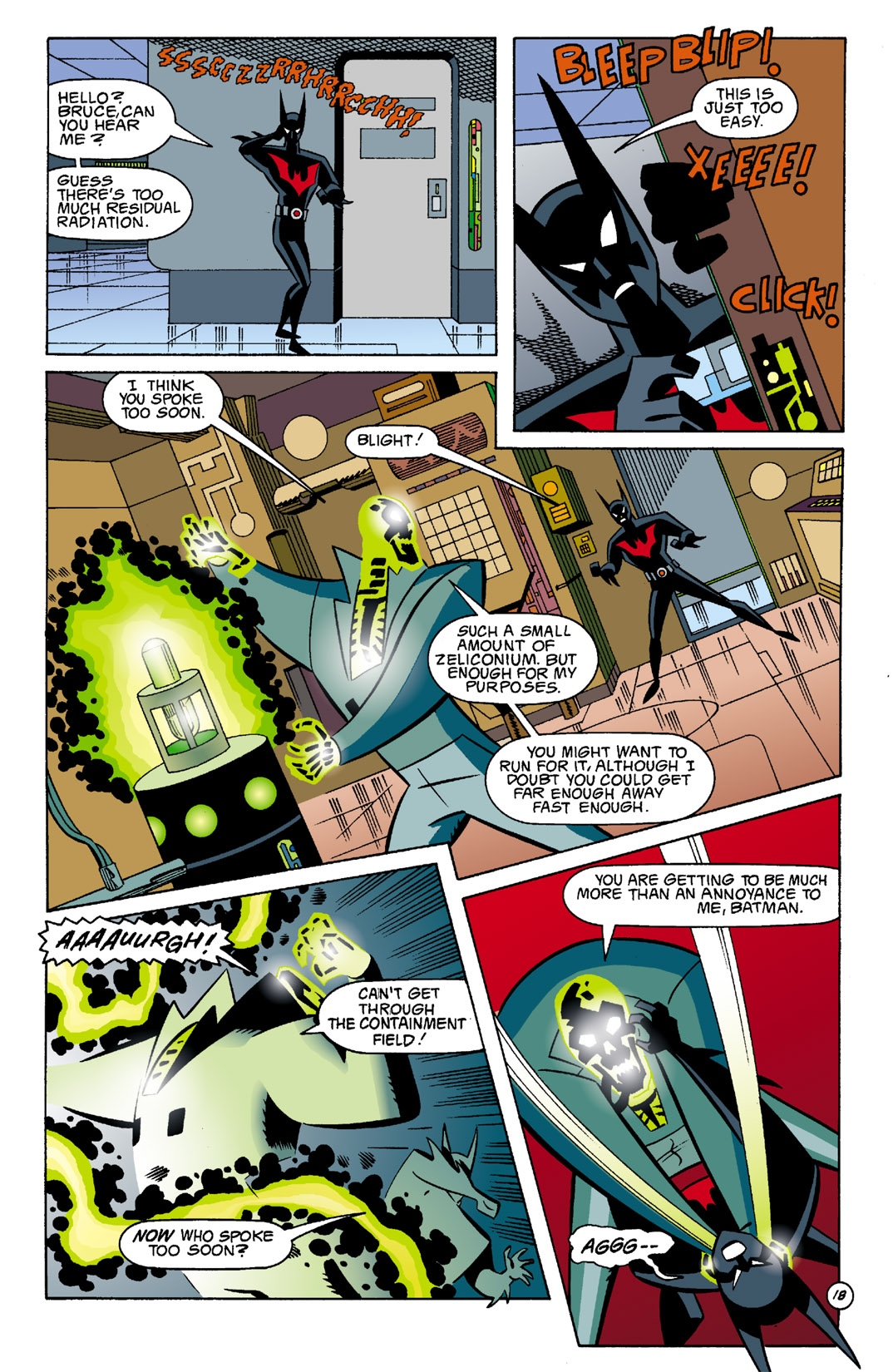 Read online Batman Beyond [I] comic -  Issue #3 - 19
