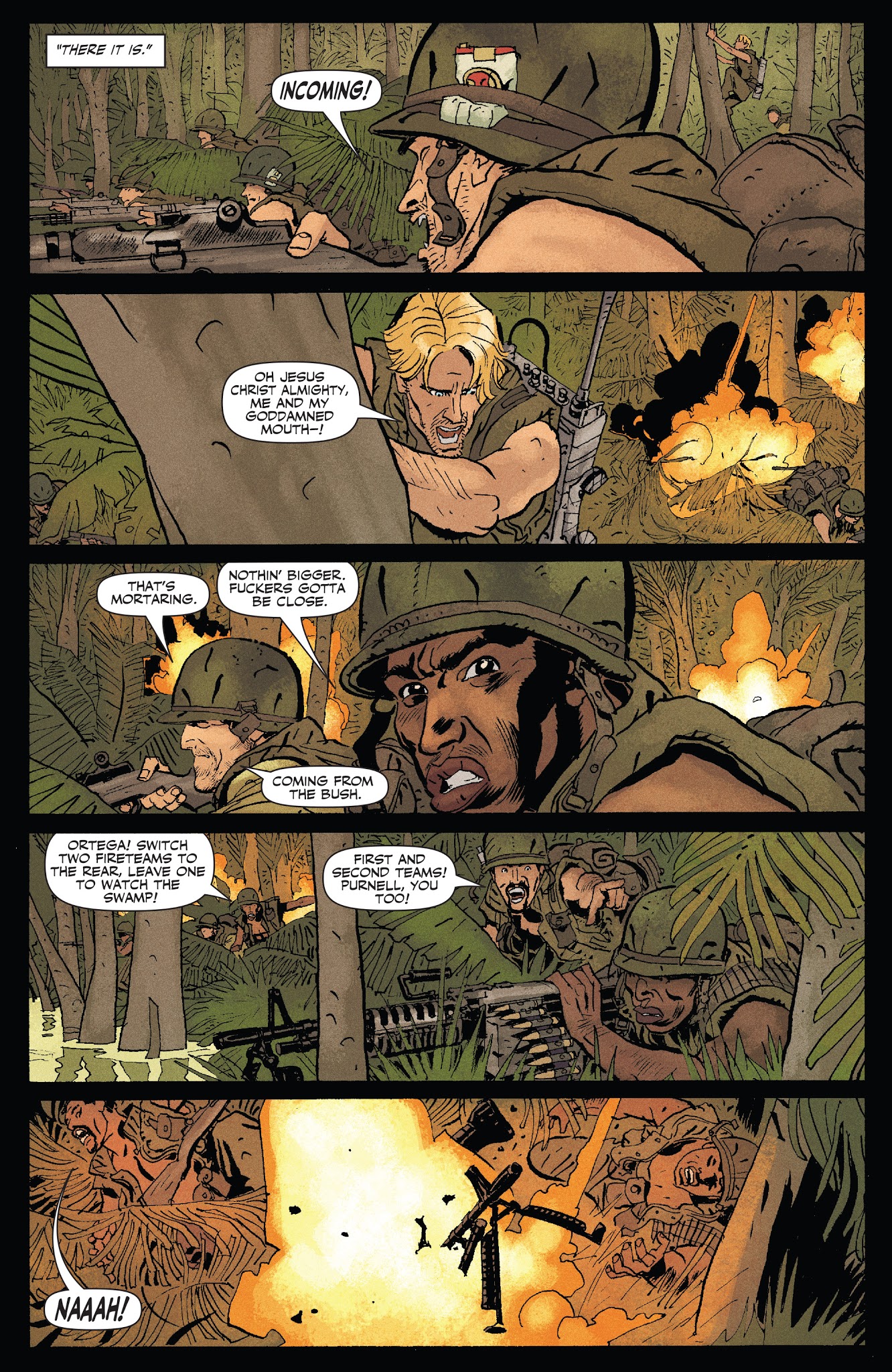 Read online Punisher MAX: The Platoon comic -  Issue #5 - 11