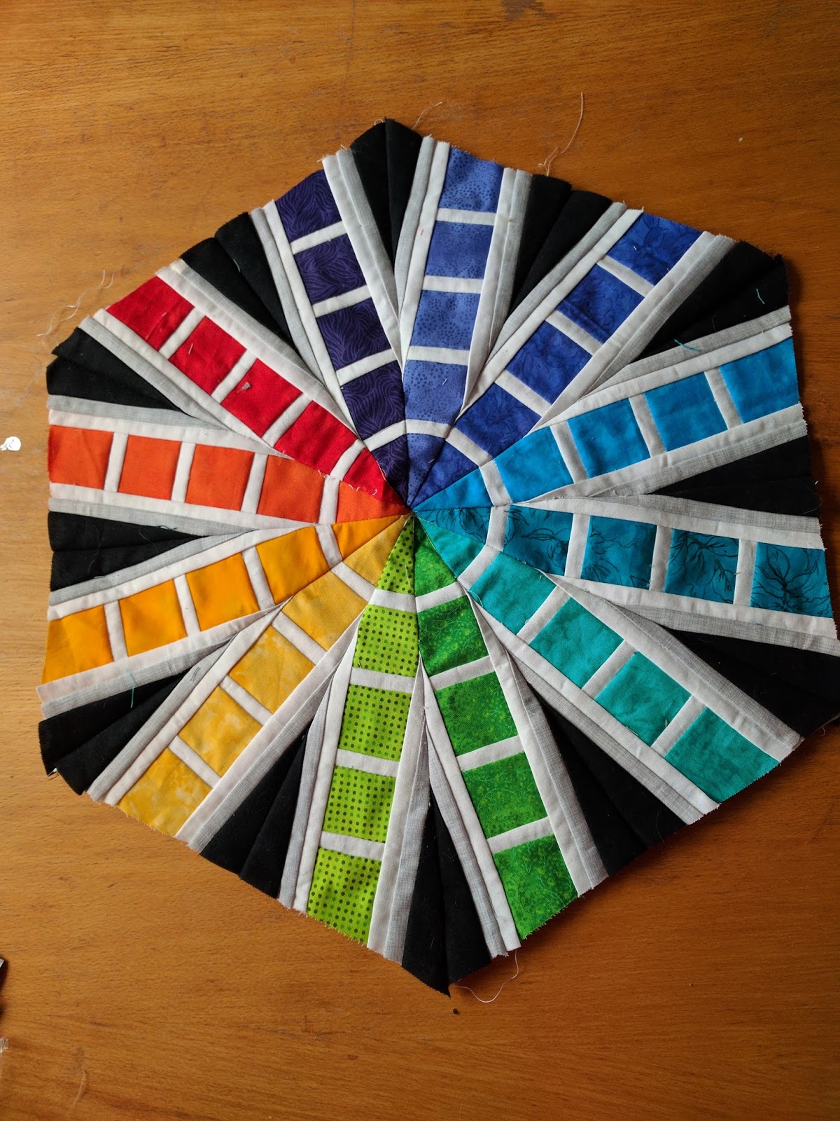 Priegelmiep Blok 8 Arcadia Avenue quilt