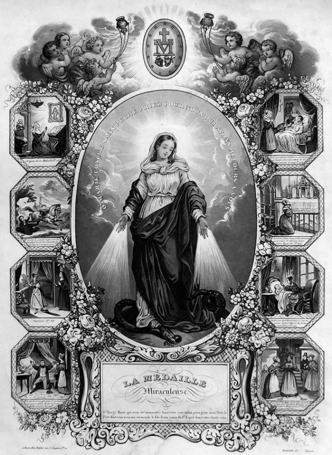ZEPHYRINUS. La Médaille Miraculeuse. The Miraculous Medal. The Medal