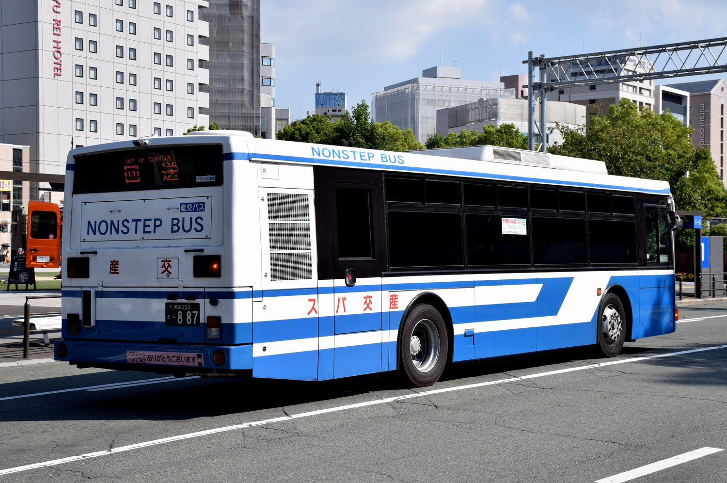 九州産交バス 熊本200か887