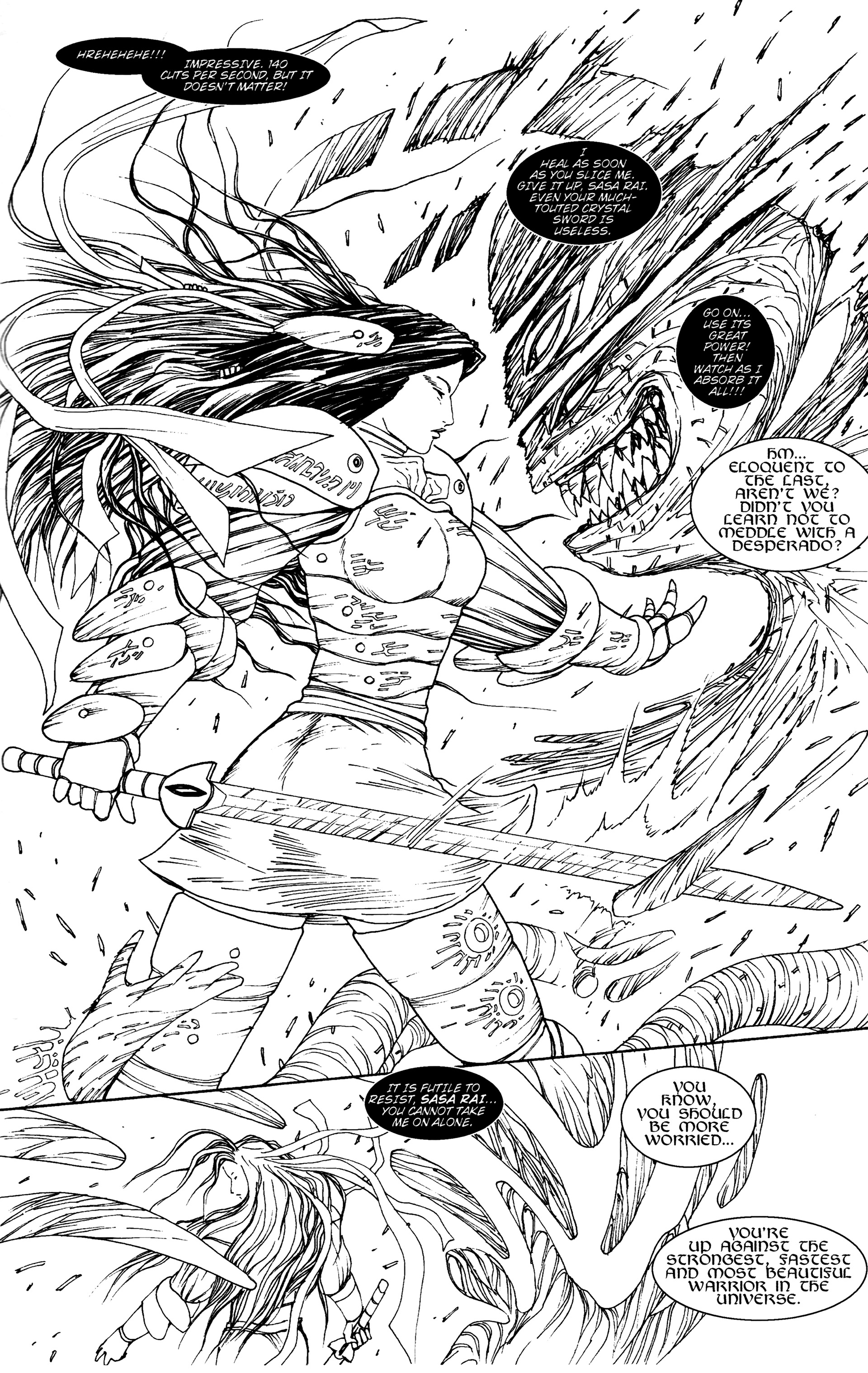 Read online Battle Girlz comic -  Issue #6 - 19