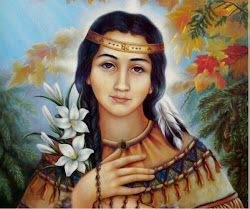 Saint Kateri Tekakwitha - Pray for us