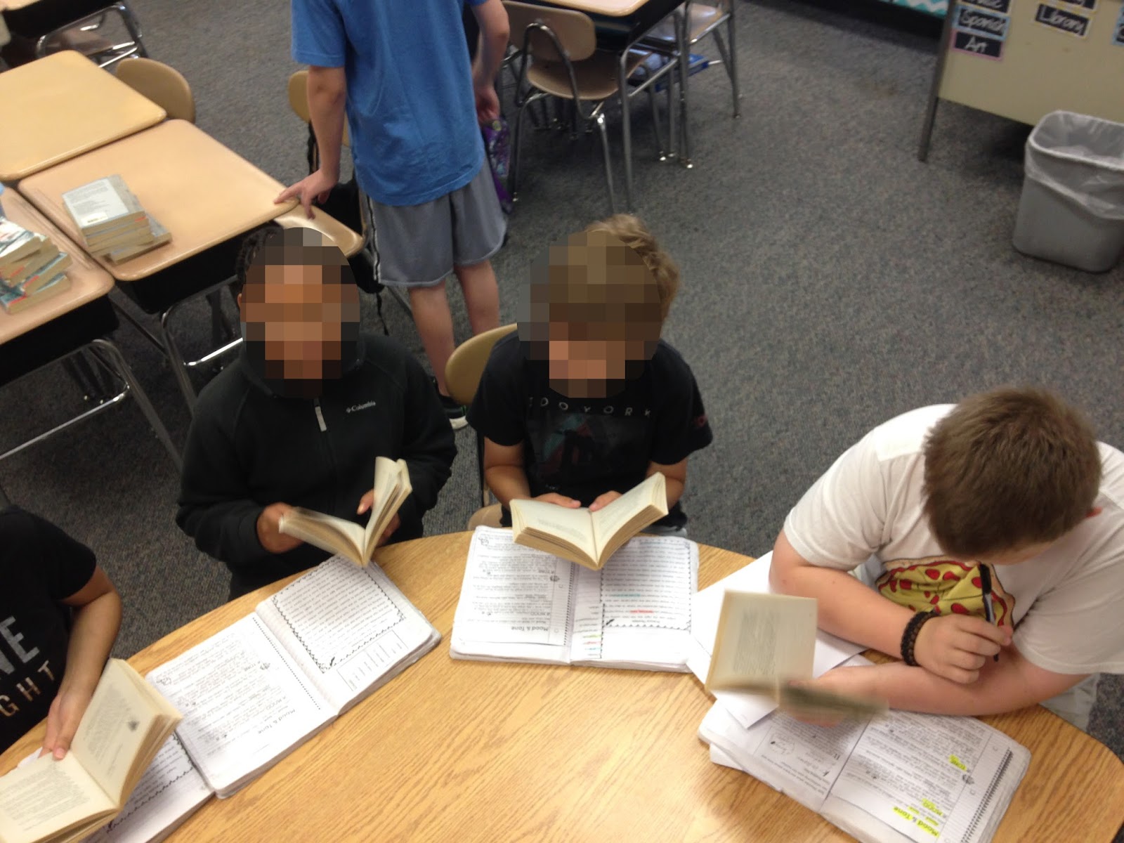 Musings from the Middle School Literature Circles