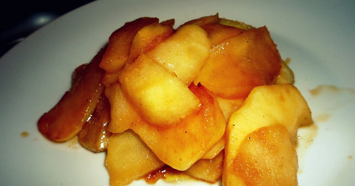 La cuisine de Marine: Pommes caramélisées à la poêle