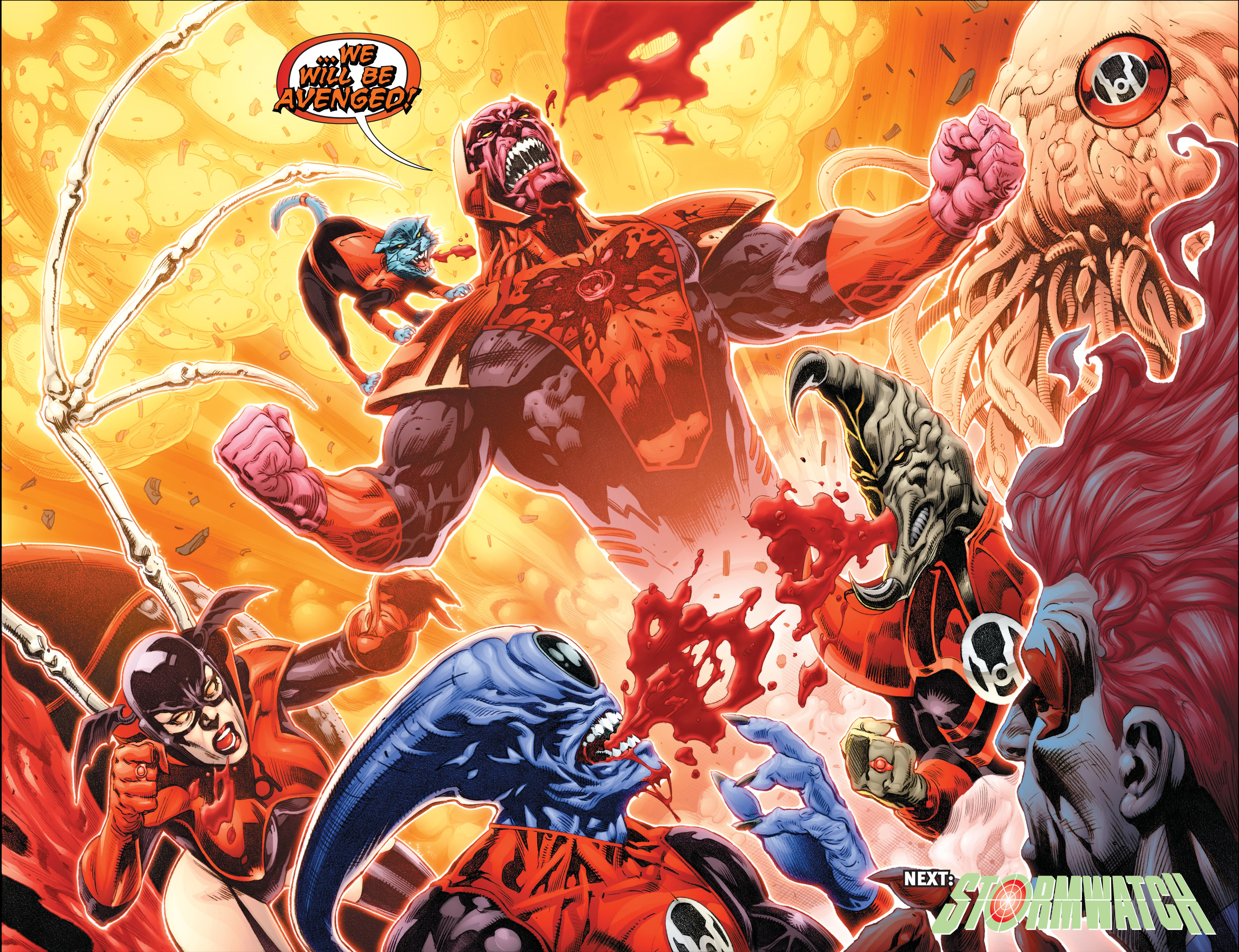 Read online Red Lanterns comic -  Issue #9 - 19