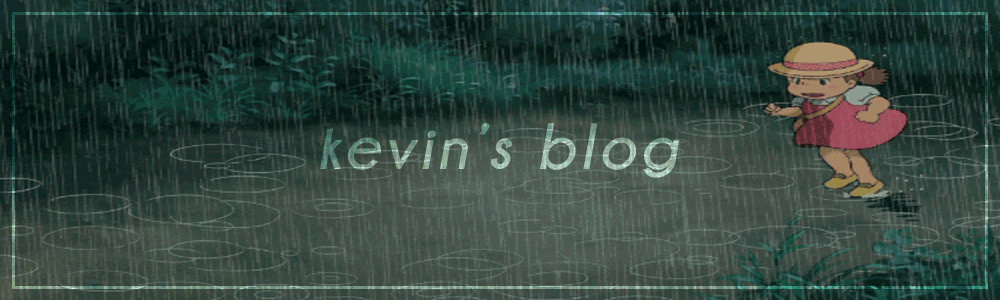 Kevin's Blog