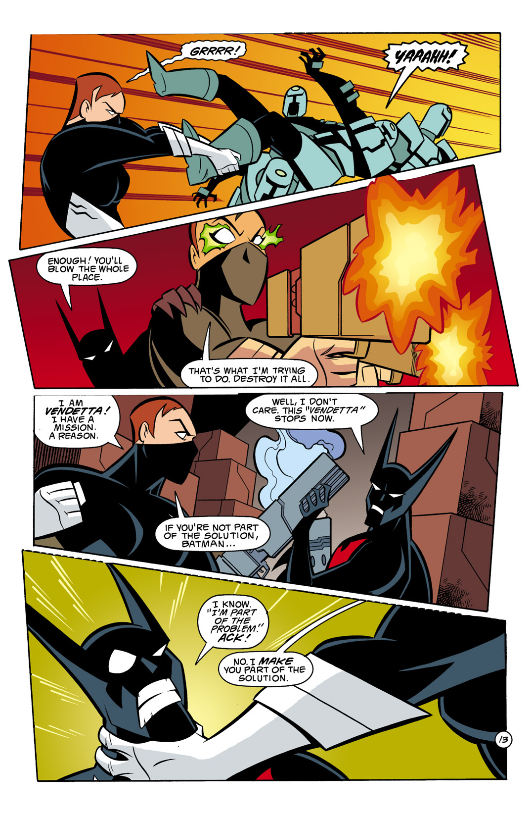 Read online Batman Beyond [II] comic -  Issue #8 - 14
