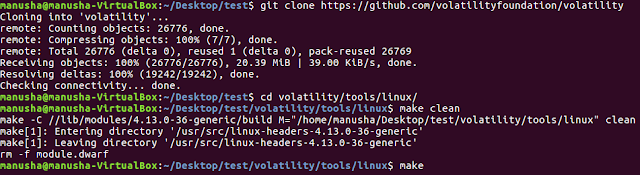 Linux / Windows Memory Analysis
