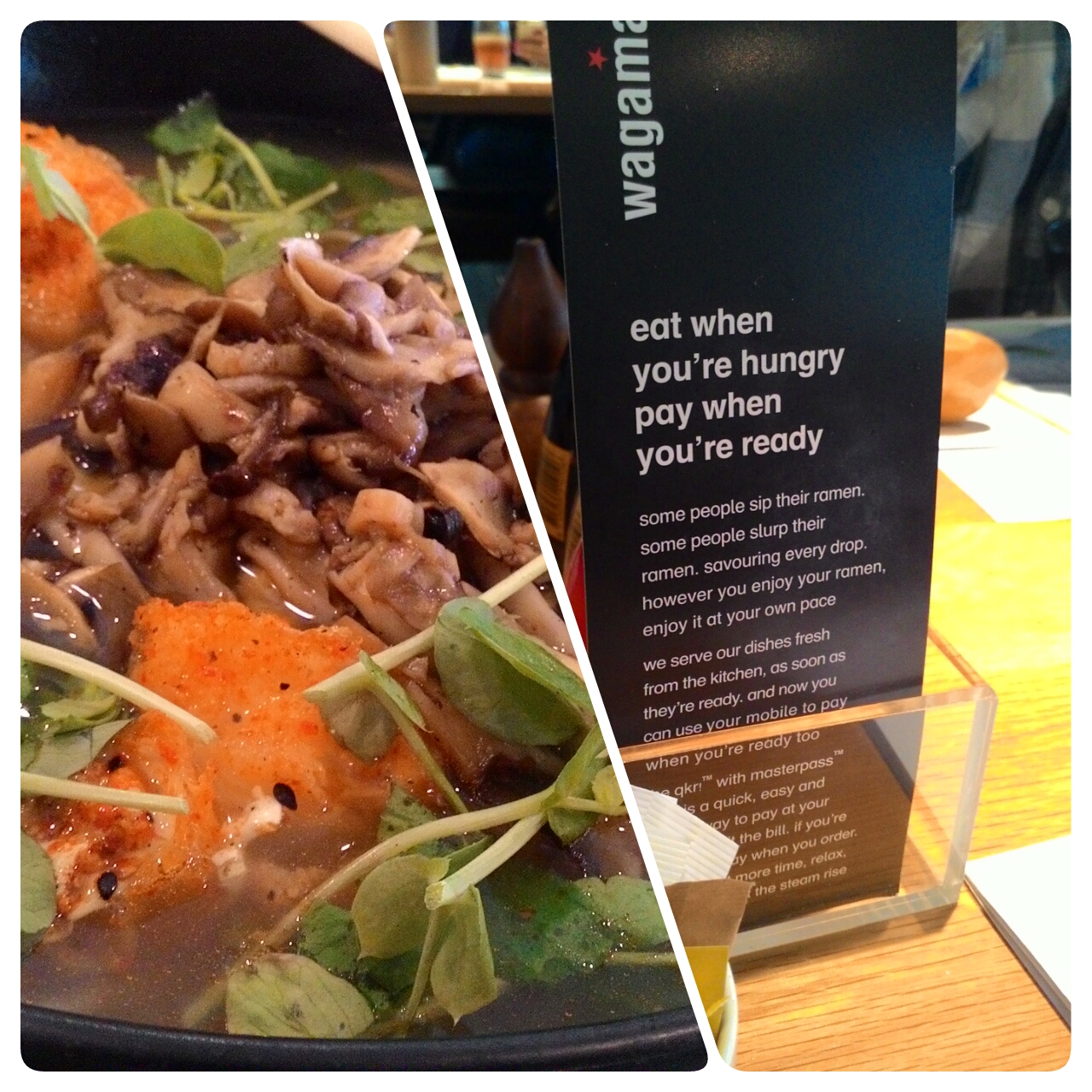 Chic Vegetarian Cuisine Slurping the fresh, lively food Yasai Ramen