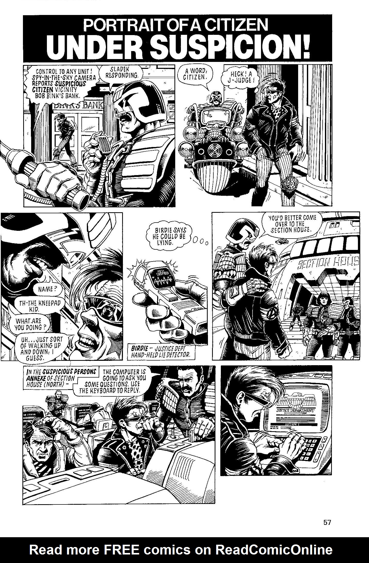 Read online Judge Dredd: The Complete Case Files comic -  Issue # TPB 7 (Part 1) - 110