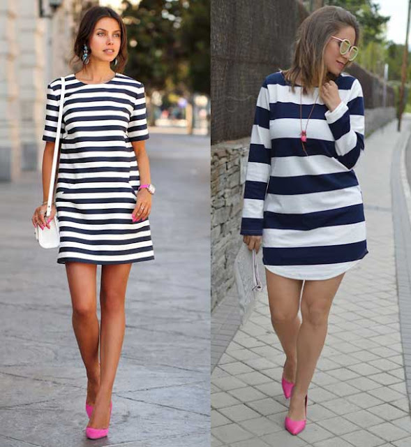 rayas vestidos actuales