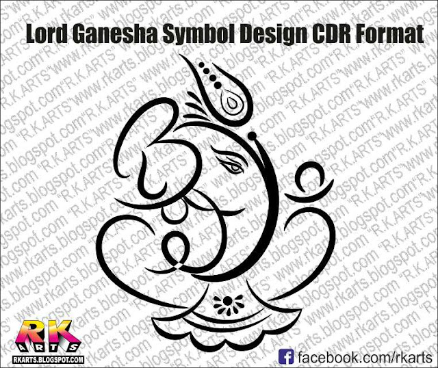 Lord Ganesha Symbol Arts Design -2