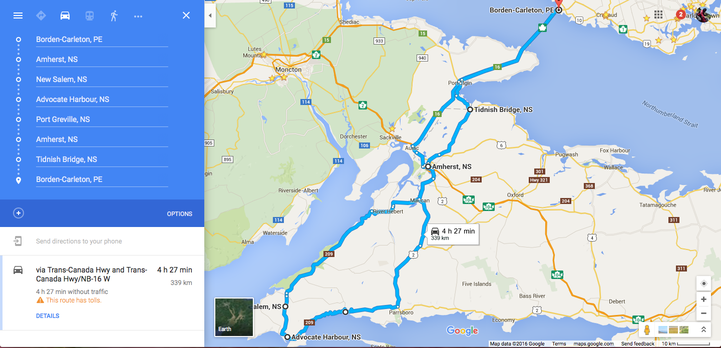 Ride Reports and Other Drivel 2016 The Advocate Harbour Ride